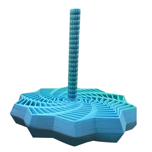 3D-Zappelspielzeug, sternförmiges Stressreliever-Gadget, sensorische Handübende, beruhigendes Spiraldesign, tragbares Entspannungsinstrument, 1 Stück, Kinder Teenager Erwachsene Party Urlaub 3D-Zappelspielzeug, sternförmiges Stressreliever-Gadget, sensorische Handübende, beruhigendes Spiraldesign, tragbares Entspannungsinstrument, 1 Stück, Kinder Teenager Erwachsene Party Urlaub von Wcybym