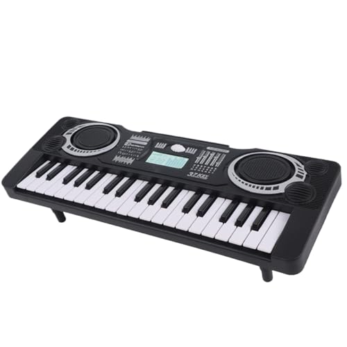 E-Piano | 37-Tasten-Digitalpiano | Batteriebetriebenes Musikspielzeug | Pädagogisches Klavierinstrument-Spielzeug | Vielseitiges Klavierspielzeug, ideal für den Heimgebrauch von und Mädchen, fü E-Piano | 37-Tasten-Digitalpiano | Batteriebetriebenes Musikspielzeug | Pädagogisches Klavierinstrument-Spielzeug | Vielseitiges Klavierspielzeug, ideal für den Heimgebrauch von und Mädchen, fü von Wcybym