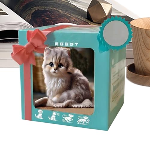 Mein Realistisches Roboterpuppen-Kätzchen Plüsch, Interaktives Roboter-Spielzeugzier, Realistischer Gefüllter Emotionaler Begleiter, Weiche Touch-aktivierte Reaktion, Purring & Meoing Sounds, 15x10x9c Mein Realistisches Roboterpuppen-Kätzchen Plüsch, Interaktives Roboter-Spielzeugzier, Realistischer Gefüllter Emotionaler Begleiter, Weiche Touch-aktivierte Reaktion, Purring & Meoing Sounds, 15x10x9c von Wcybym