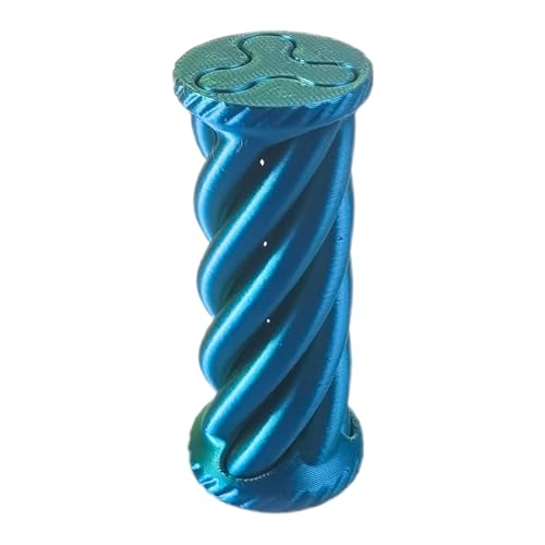 Spannungslinderung Spielzeug, Spiralspielzeug, 3D-Gedruckter Zappel, sensorisches Zylinderrätsel, stressleichendes Design, kompaktes Leichter Build, 2,6x1,1 Zoll, Schulhausgeschenkgebrauch Spannungslinderung Spielzeug, Spiralspielzeug, 3D-Gedruckter Zappel, sensorisches Zylinderrätsel, stressleichendes Design, kompaktes Leichter Build, 2,6x1,1 Zoll, Schulhausgeschenkgebrauch von Wcybym