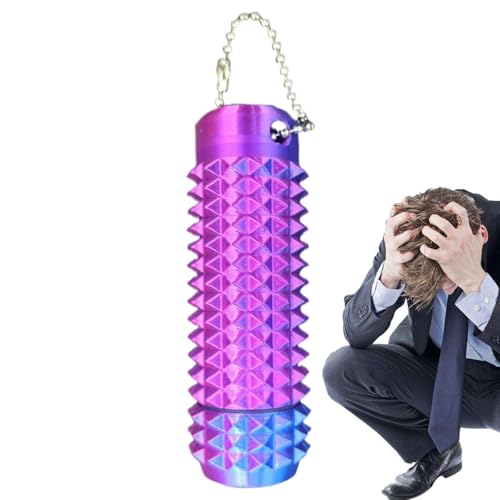 Spiky Grip Pie Stim Keychain, 3D-gedruckte Sensorische Griffwerkzeuge, Anti-Stress-Stimulation Zappelartikel, Taktile Selbstregulierungshilfe, 3, Jugendliche Erwachsene Klassen von Wcybym