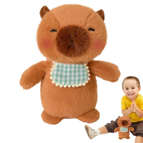 Wcybym Capybara Plüschspielzeug, Capybara Plüsch, 7,8 Zoll gefülltes Tier, weicher, huggierbarer Stoff, Sofa -Display, 20 cm/7,87 Zoll für Wohnzimmer Schlafzimmersofa Wcybym Capybara Plüschspielzeug, Capybara Plüsch, 7,8 Zoll gefülltes Tier, weicher, huggierbarer Stoff, Sofa -Display, 20 cm/7,87 Zoll für Wohnzimmer Schlafzimmersofa von Wcybym