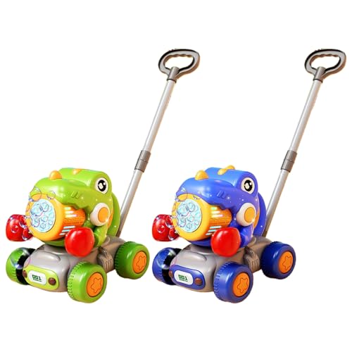 Wcybym Dinosaurier Bubble Mower Bubble Machine für Kinder, Dinosaurier -Bubble -Maschine, Kinderwasserspielzeug, wasserdichtes Design, interaktiver Spaß, Blau/Grün, Garten, Spielplatz, Strandspiel Wcybym Dinosaurier Bubble Mower Bubble Machine für Kinder, Dinosaurier -Bubble -Maschine, Kinderwasserspielzeug, wasserdichtes Design, interaktiver Spaß, Blau/Grün, Garten, Spielplatz, Strandspiel von Wcybym