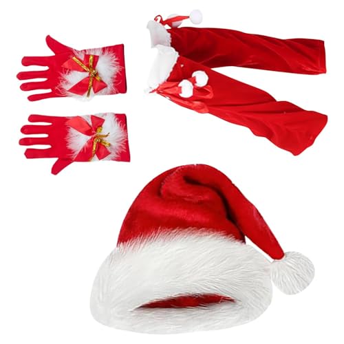 Wcybym Weihnachtsoutfit für Erwachsene, Weihnachts-Outfits, Cosplay-Weihnachtskostüm, Urlaubsparty-Outfit, Verkleiden für Weihnachten, Rollenspiel, Cosplay, Party-Zubehör für Geburtstag, Weihnachten Wcybym Weihnachtsoutfit für Erwachsene, Weihnachts-Outfits, Cosplay-Weihnachtskostüm, Urlaubsparty-Outfit, Verkleiden für Weihnachten, Rollenspiel, Cosplay, Party-Zubehör für Geburtstag, Weihnachten von Wcybym