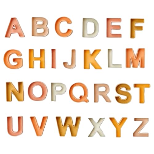 26 Stück Silicon Letter Blocks Badespielzeugset Für Kinder Von 3 Jahren Und Up Weich von Wdbild