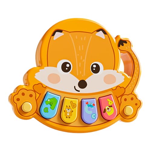 Baby First Piano Toy Cartoon Lerninstrument ABS Safe Multifunktionale Musikmodi Reisefreundliches Design Sound Lernen Spielzeug von Wdbild
