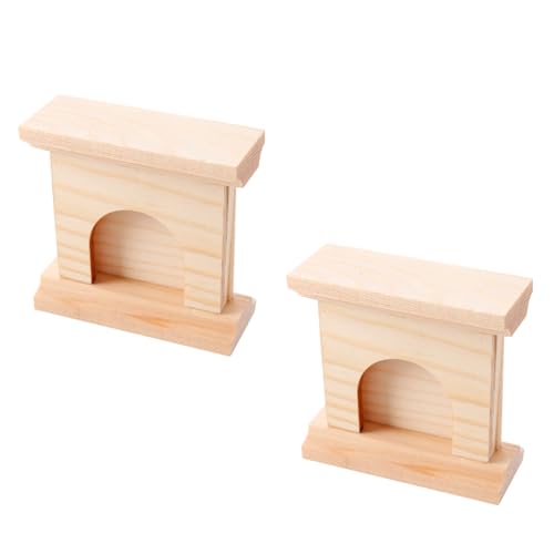 Wdbild Doll House Kleine Kamine Walnussfarbe Mantel Model Display Kamine 1:12 Spielzeuggirls Dollhouses Tun Spiele Sammlerzubehör von Wdbild
