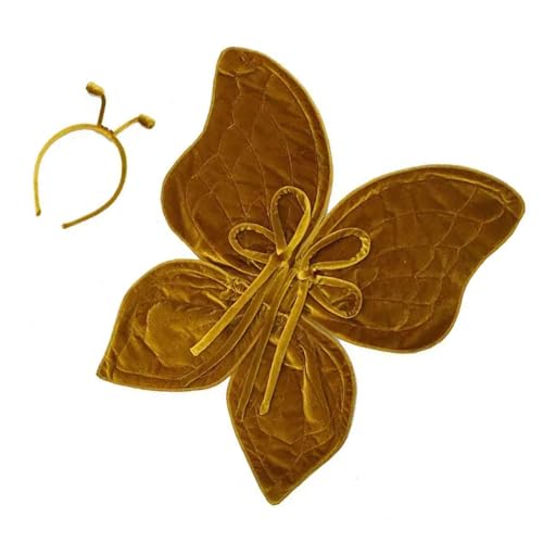 Foto-Requisiten, Schmetterlingsflügel mit Stirnbändern, verstellbare Schultergurte, Schmetterlingsflügel, Kostüm, für Mädchen, weich, bequem Foto-Requisiten, Schmetterlingsflügel mit Stirnbändern, verstellbare Schultergurte, Schmetterlingsflügel, Kostüm, für Mädchen, weich, bequem von Wdbild