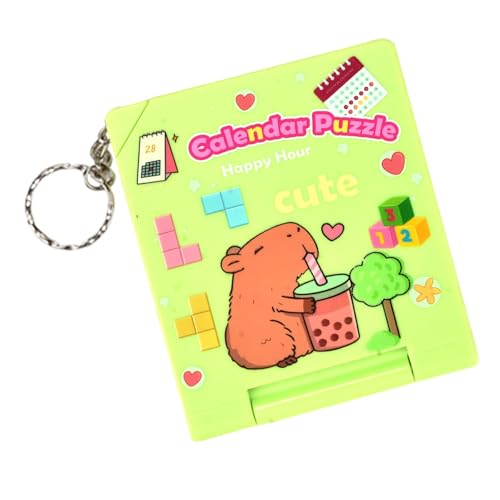 Wdbild Leichtes Kunststoff Puzzle Schlüsselhalter Mit Bauter Kalender Rucksackanhänger Für Praktische Tägliche Zubehör Puzzlespielzeuge Wdbild Leichtes Kunststoff Puzzle Schlüsselhalter Mit Bauter Kalender Rucksackanhänger Für Praktische Tägliche Zubehör Puzzlespielzeuge von Wdbild