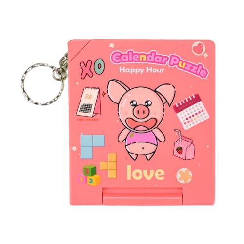 Leichtes Kunststoff Puzzle Schlüsselhalter Mit Bauter Kalender Rucksackanhänger Für Praktische Tägliche Zubehör Puzzlespielzeuge Leichtes Kunststoff Puzzle Schlüsselhalter Mit Bauter Kalender Rucksackanhänger Für Praktische Tägliche Zubehör Puzzlespielzeuge von Wdbild