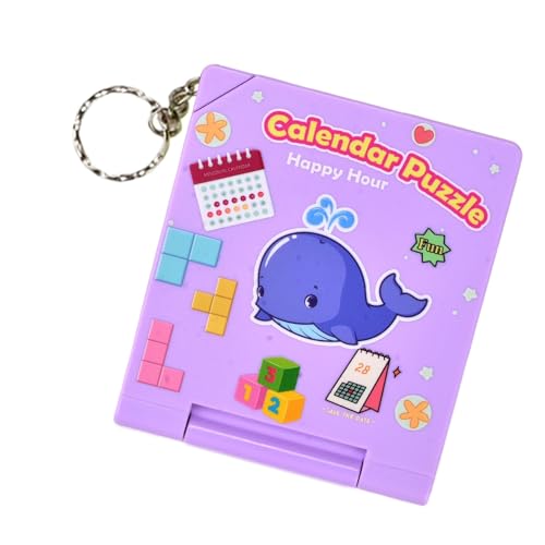 Wdbild Leichtes Kunststoff Puzzle Schlüsselhalter Mit Bauter Kalender Rucksackanhänger Für Praktische Tägliche Zubehör Puzzlespielzeuge Wdbild Leichtes Kunststoff Puzzle Schlüsselhalter Mit Bauter Kalender Rucksackanhänger Für Praktische Tägliche Zubehör Puzzlespielzeuge von Wdbild