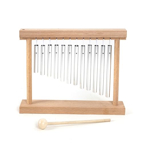 Multitonales Talbe Chimes Bildungsmusikinstrument Für Babys Kleinkind Safe Freundliche Hörentwicklung Spielzeug Baby Sensory Sensory Toy von Wdbild