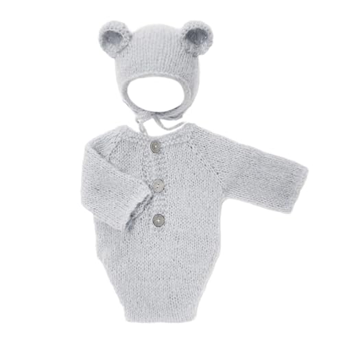 Neugeborene Bärenfotografie Set Baby Strampler Mit Set Baby Tierkostümfotografie Weich Neugeborene Bärenfotografie Set Baby Strampler Mit Set Baby Tierkostümfotografie Weich von Wdbild