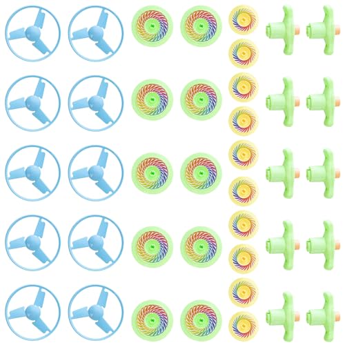 Packung Von 10 Flying Discs Spinner Tops Plastik Klassisches Spielzeug Für Reisen Freien Und Familienversammlungen Mehrfarbiger Spinner Top Set Packung Von 10 Flying Discs Spinner Tops Plastik Klassisches Spielzeug Für Reisen Freien Und Familienversammlungen Mehrfarbiger Spinner Top Set von Wdbild