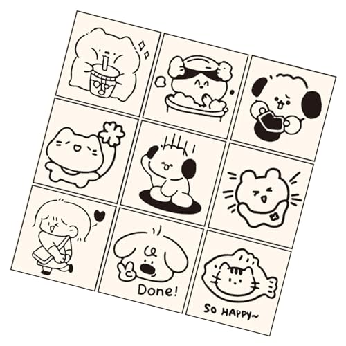 Wdbild Packung Von 9 Holz Cartoon Dog Stamps Für Kreatives Handwerkspaß Scrapbooking Perfekt Für Kinder Und Enthusiasten Bildungsstempel Wdbild Packung Von 9 Holz Cartoon Dog Stamps Für Kreatives Handwerkspaß Scrapbooking Perfekt Für Kinder Und Enthusiasten Bildungsstempel von Wdbild