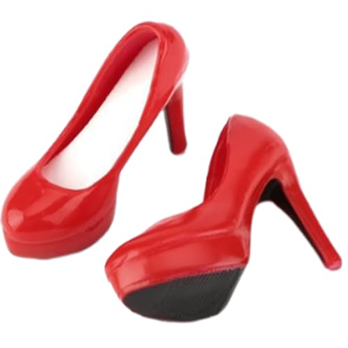 Realistische 1/6 Plastik High Heel Model Figur Für Weibliche Actionfigur Doll Fashion Schuhe Display Accessoires Accessoires von Wdbild