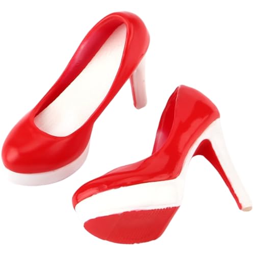 Realistische 1/6 Plastik High Heel Model Figur Für Weibliche Actionfigur Doll Fashion Schuhe Display Accessoires Accessoires von Wdbild