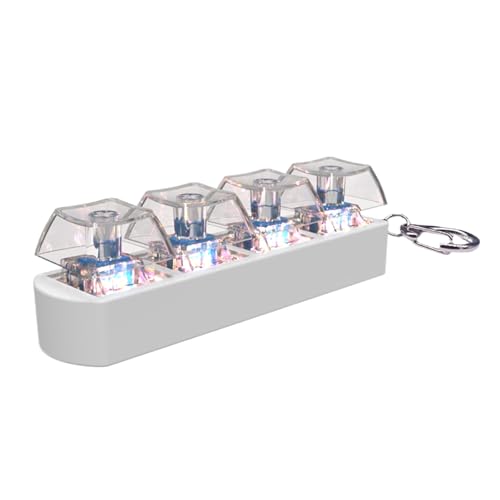 Wdbild 4-Taste Tastaturklicks Spielzeug Tastatur Tester Mit LED Tastaturklicks Für Stressabbau Und Fokussierung Der Verbesserung Von Stressabladungen von Wdbild