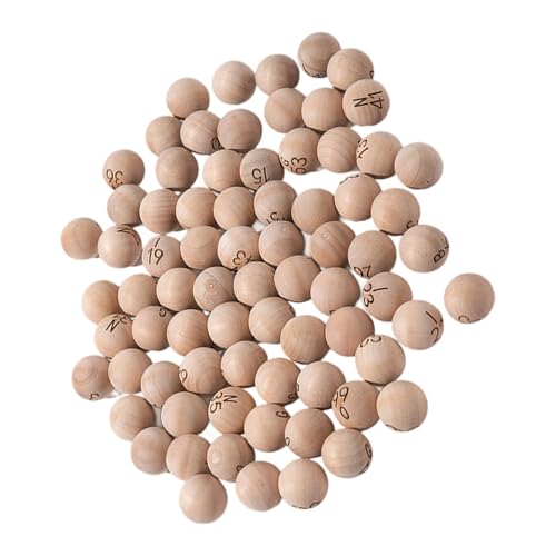 Wdbild 75 PCS Natural Holz Bingo Bälle Mit Gravierten Buchstaben Und Zahlen Für Game Night Partys Family Treffen Glatt Wdbild 75 PCS Natural Holz Bingo Bälle Mit Gravierten Buchstaben Und Zahlen Für Game Night Partys Family Treffen Glatt von Wdbild