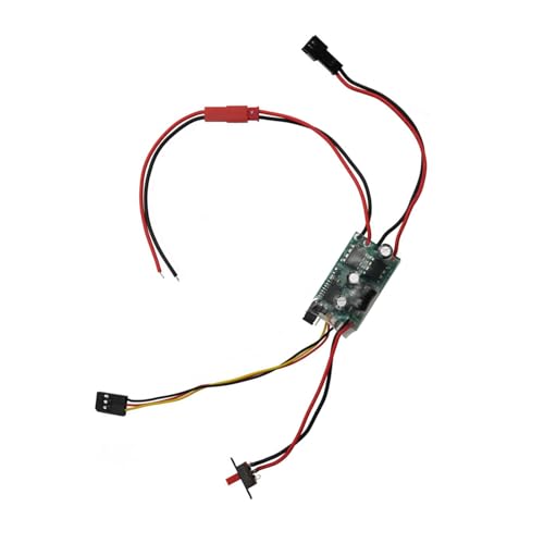 Wdbild Bürstete Elektronische Geschwindigkeitsregler Easy Installation Fernbedienungsauto Upgraded Kits Für Modellcrawler Short Lastwagen Gebürstete Elektronische Geschwindigkeit Controller von Wdbild