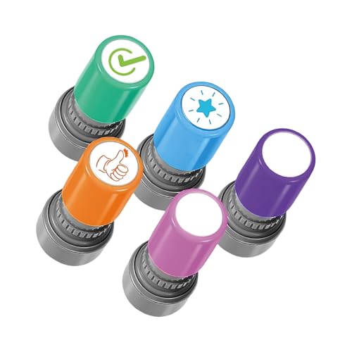 Wdbild Childrens Art Stempel Mehrere Cartoonmuster Wiederverwendbare Plastikmarken Ideal Für Home School Party Projects Cartoon Stamp Set Für Kinder von Wdbild