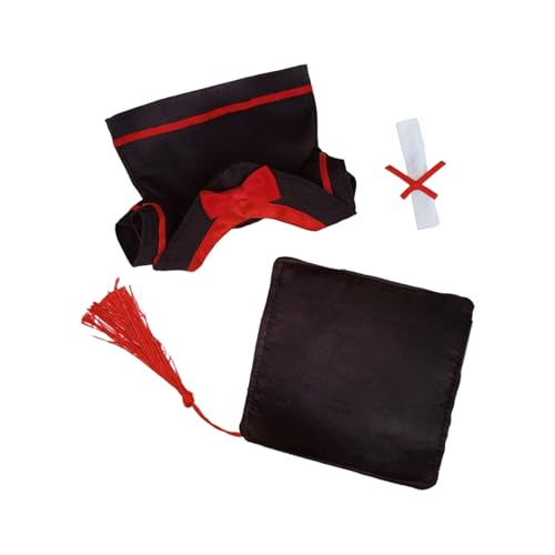 Wdbild Doktorandenhut Junggeselle Kleid Outfit Für 17 cm Sammlerfigur Dolls Detaillierte Akademische Roben Set Anzeigefotozubehör von Wdbild