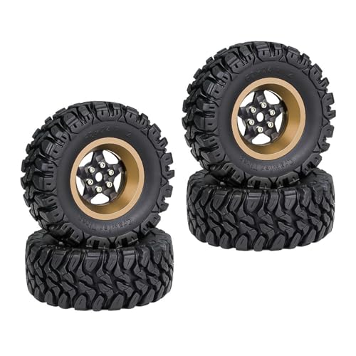 Wdbild Fernbedienungsmodell Gummi Radreifen Für Autospielzeug Crawler Kollektion Kits Für Crawler Reifen Spielzeugzubehör Accessoires Rad von Wdbild