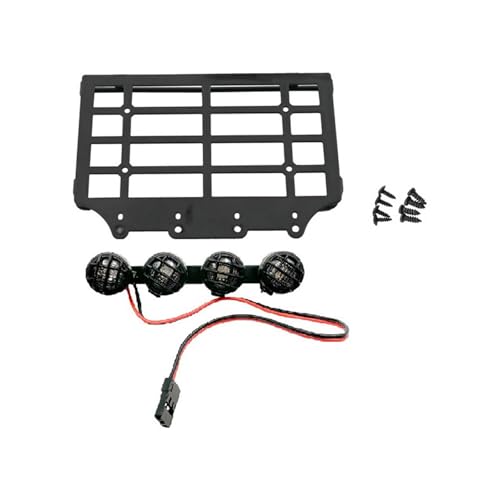 Wdbild Hochdetail 1 12 Fernbedienungs Kontrollauto Dach Gepäckträger Mit LED Beleuchtung Für Modellbegeisterte Modellautodekoration von Wdbild