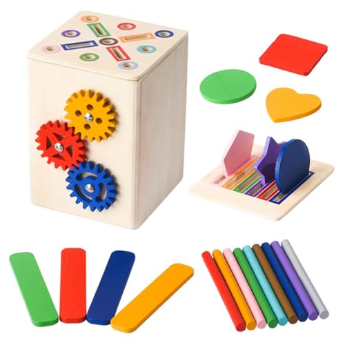 Wdbild Holzform Und Farbkennungskasten Für Frühe Lernen Für Kinder Vorschullärte Sortieren Lernen Tragbares Bildungsspielzeug Wdbild Holzform Und Farbkennungskasten Für Frühe Lernen Für Kinder Vorschullärte Sortieren Lernen Tragbares Bildungsspielzeug von Wdbild