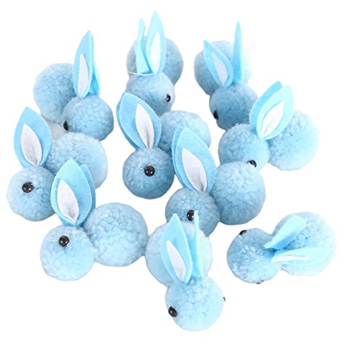 Wdbild Kaninchen 10 PCs Plüsch Hasen Für Puppenkit Puppen Kinder Geschenk Für Kinder Erwachsene Machen Kaninchenspielzeug von Wdbild