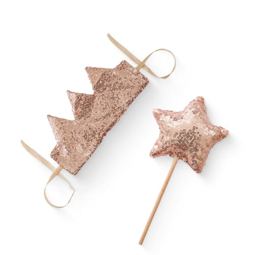 Wdbild Kinder Crown Star Zauberstab Kindergeburtstag Stirnband SPICKLING SAFF SICHER & FUN STYLISH PARTY DECRAINATIONEN FÜR DIRGUESTIMER von Wdbild