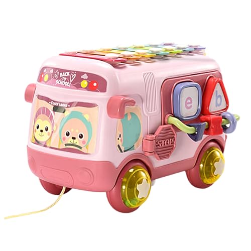 Wdbild Kinder Percussion Instrument Xylophon Spielzeug Neujahr Geschenke Für Kinder Kleinkinder Baby Spielzeugauto Bus Für Feinmotorik Xylophon Baby von Wdbild