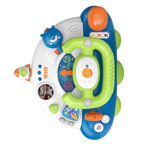 Wdbild Kinder Tun So Als Spielen Spielzeugauto Lenkrad Mit Musik Sound Effekt von Wdbild