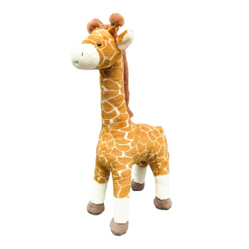 Wdbild Kuschelige Giraffe Plüschspielzeug Realistische Tiergefüllte Sichere Komponente Für Kinder Plüsch Giraffe Spielzeug von Wdbild