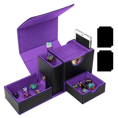 Wdbild Magnetischer Verschluss Dices Tower Card Organisatorenhalter Mit Double Sleeve Design Für Standard Und Kartenorganisationskarten Organizer Wdbild Magnetischer Verschluss Dices Tower Card Organisatorenhalter Mit Double Sleeve Design Für Standard Und Kartenorganisationskarten Organizer von Wdbild