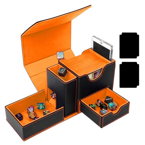 Wdbild Magnetischer Verschluss Dices Tower Card Organisatorenhalter Mit Double Sleeve Design Für Standard Und Kartenorganisationskarten Organizer Wdbild Magnetischer Verschluss Dices Tower Card Organisatorenhalter Mit Double Sleeve Design Für Standard Und Kartenorganisationskarten Organizer von Wdbild