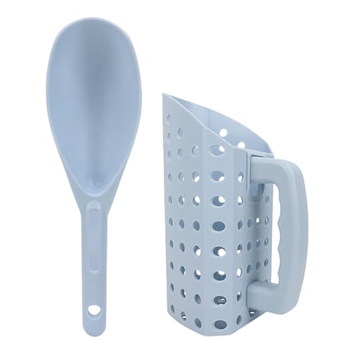 Wdbild Mehrzweck Erkennungswerkzeug Mit Sandsifter Und Schaufel Für Treasure Strand Spielaktivität Outdoor Fun Sand Toy Sifter Für Den Strand von Wdbild