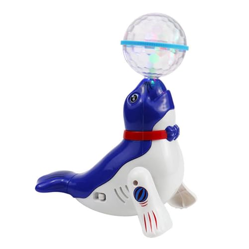 Wdbild Musikalisches LED Light Up Seal Toy Für Kinder Vorschulalter Interaktive Tanzbewegung Bildungsgeschenkgeschenke Vorschullernspielzeuggeschenke von Wdbild