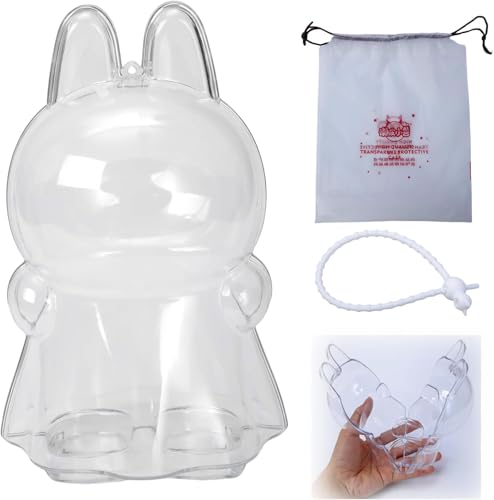Wdbild Praktische Display Hülle Mit Hanging Riemen Für Figurenpuppen Schutzbox Für Plüschschlüsselkettenanhänger Staubdicht Wdbild Praktische Display Hülle Mit Hanging Riemen Für Figurenpuppen Schutzbox Für Plüschschlüsselkettenanhänger Staubdicht von Wdbild
