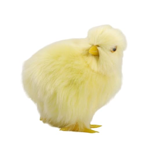Wdbild Realistische Plüschspielzeug Ausgestopfte Tiere Spielzeugmodell Figuren Hühner Spielzeug Interaktion Für Party Decors Kinder Ostergeschenk Festival Home Decors von Wdbild