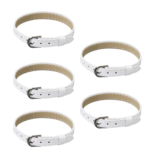 Wdbild Set Von 5 PU Riemen Für Modell Taillengürtel Einstellbare Riemenlänge Design Fotografie Requisiten Anpassbare Puppen Taillengurte von Wdbild