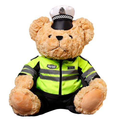 Wdbild Soft Bear Plüschspielzeug Bequemer Bären Militärpolices Offizier Ausgestopft Spielzeug Zarte Und Feine Nähtekore Wdbild Soft Bear Plüschspielzeug Bequemer Bären Militärpolices Offizier Ausgestopft Spielzeug Zarte Und Feine Nähtekore von Wdbild
