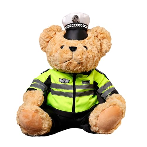 Wdbild Soft Bear Plüschspielzeug Bequemer Bären Militärpolices Offizier Ausgestopft Spielzeug Zarte Und Feine Nähtekore Wdbild Soft Bear Plüschspielzeug Bequemer Bären Militärpolices Offizier Ausgestopft Spielzeug Zarte Und Feine Nähtekore von Wdbild
