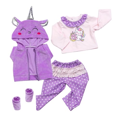 Wdbild Soft Fabric 18inch Doll Cloding Set Maschinenwaschbares Design Fördert Fantasievolle Spiel Für Kleinkindmädchen Tun So Als Täuscht Sie Sich Die Puppengarderobe Wdbild Soft Fabric 18inch Doll Cloding Set Maschinenwaschbares Design Fördert Fantasievolle Spiel Für Kleinkindmädchen Tun So Als Täuscht Sie Sich Die Puppengarderobe von Wdbild