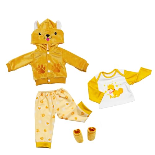 Wdbild Soft Fabric 18inch Doll Cloding Set Maschinenwaschbares Design Fördert Fantasievolle Spiel Für Kleinkindmädchen Tun So Als Täuscht Sie Sich Die Puppengarderobe Wdbild Soft Fabric 18inch Doll Cloding Set Maschinenwaschbares Design Fördert Fantasievolle Spiel Für Kleinkindmädchen Tun So Als Täuscht Sie Sich Die Puppengarderobe von Wdbild