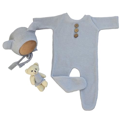 Wdbild Süße Neugeborene Fotografie Ensemble Baby Strampler Mit Bärenhut & Spielzeug Baby Fotoshooting Requisiten Für Jungen Mädchen Geschenkfotografie Kostüm Wdbild Süße Neugeborene Fotografie Ensemble Baby Strampler Mit Bärenhut & Spielzeug Baby Fotoshooting Requisiten Für Jungen Mädchen Geschenkfotografie Kostüm von Wdbild