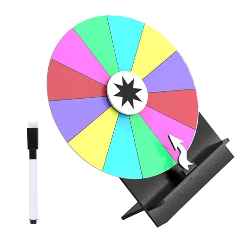 Wdbild Tabletop Preis Turn Plattenrad Spiel Lucky Draws Rotierendes Rad Für Partyversammlungen Carnivals Tabletop von Wdbild