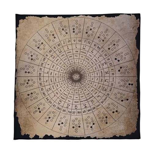 Wdbild Tarot Tischdecke Mystische Symbole Stoff Astrologie Tapisserie Wahrsagerei Matte Lieferungen Gotteskarten Tisch Wand Dekore von Wdbild