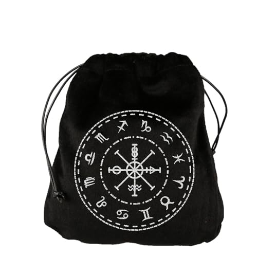 Wdbild Tarots Deckhalter Soft Tarot Card Bag Tragbare Dices Organisatoren Kristallgeschenke Verpackung Beutel Deck DECKRAILSCHAFTE von Wdbild