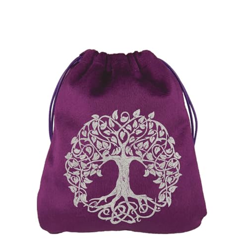 Wdbild Tarots Deckhalter Soft Tarot Card Bag Tragbare Dices Organisatoren Kristallgeschenke Verpackung Beutel Deck DECKRAILSCHAFTE von Wdbild